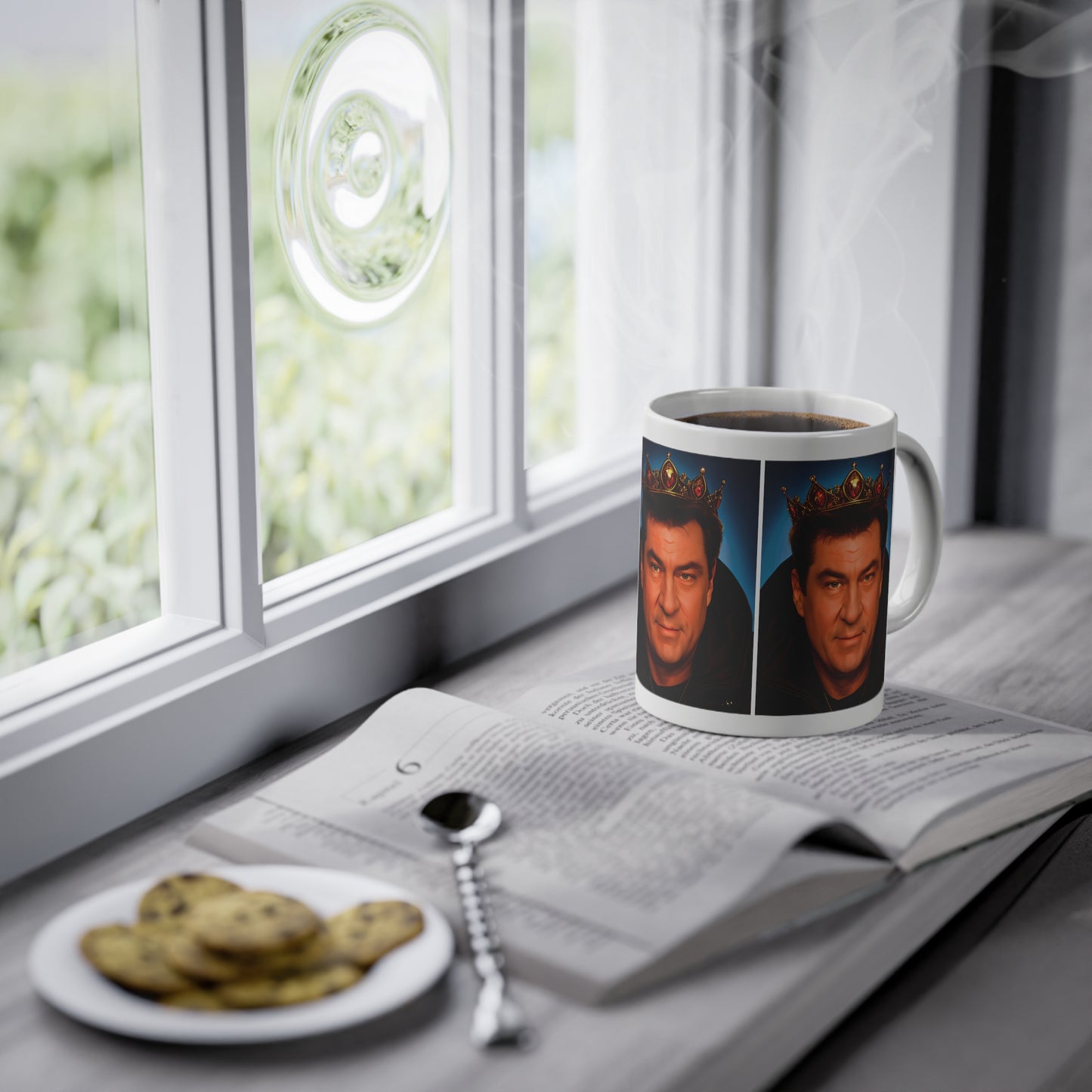 König Markus Söder Tasse als lustiges Geschenk