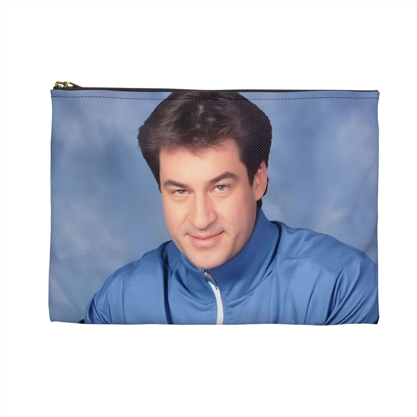 Vielseitige Markus Söder 90s Yearbook Challenge Accessoire- und Schminktasche mit Reißverschluss