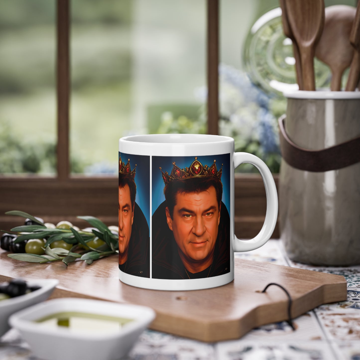 König Markus Söder Tasse als lustiges Geschenk