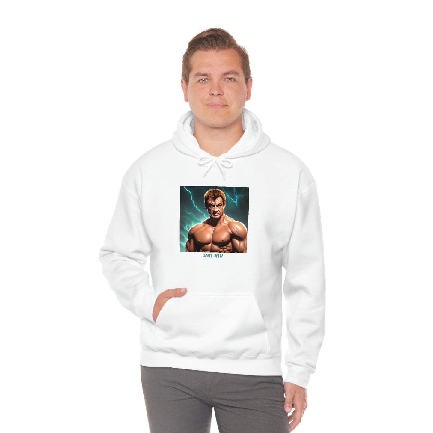 Markus Söder (Unisex) Zeus-Hoodie: Göttliche Präsenz und einzigartiger Politik-Merch in einem!