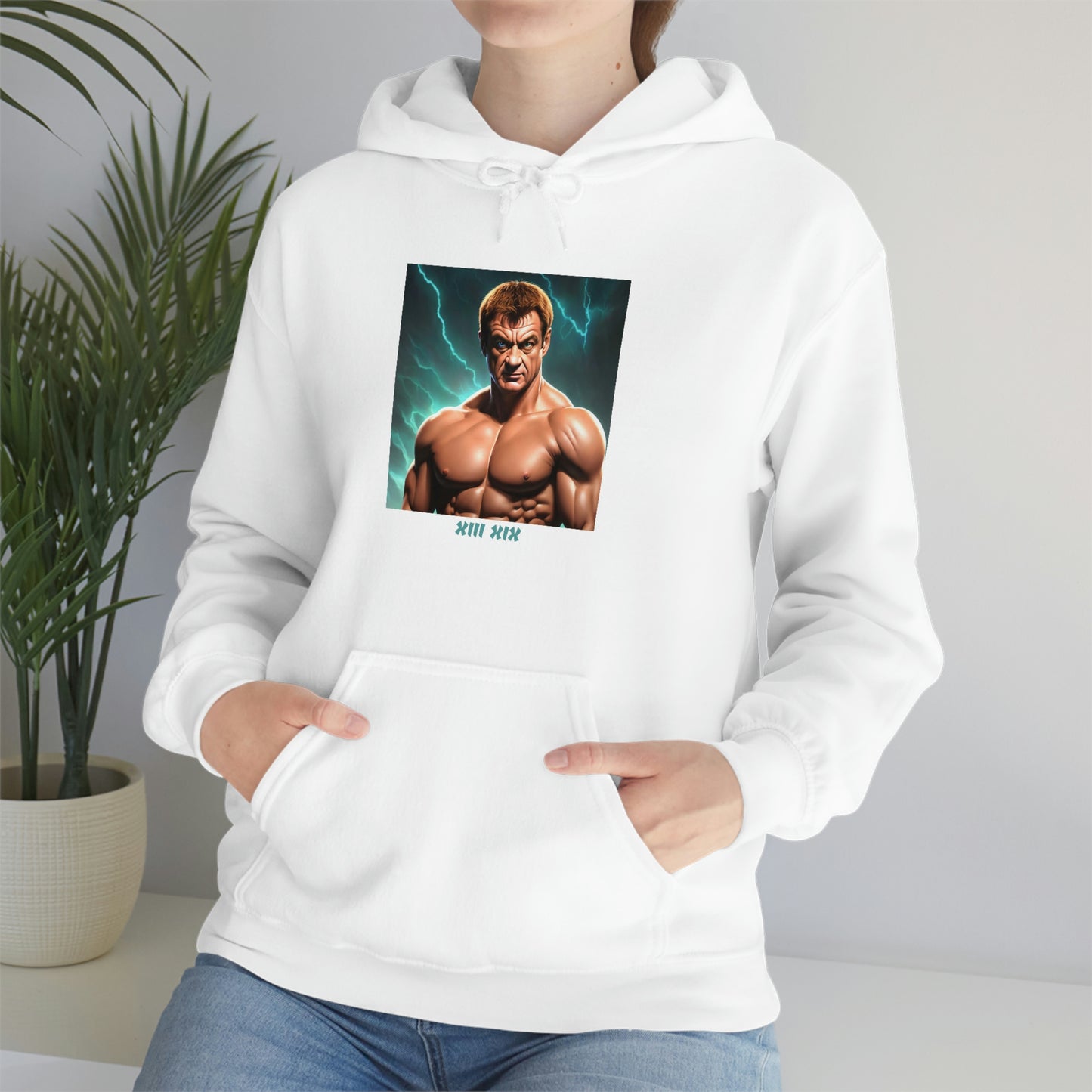 Markus Söder (Unisex) Zeus-Hoodie: Göttliche Präsenz und einzigartiger Politik-Merch in einem!